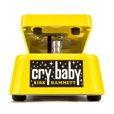 DUNLOP KH95Y KIRK HAMMETT CRY BABY WAH YELLOW SPARKLE EDITION